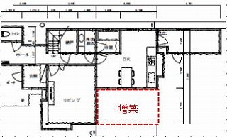 リフォーム前見取り図