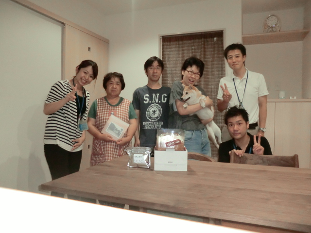 お施主様の写真