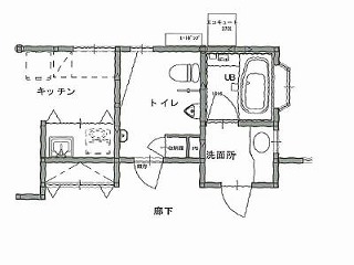 リフォーム前見取り図