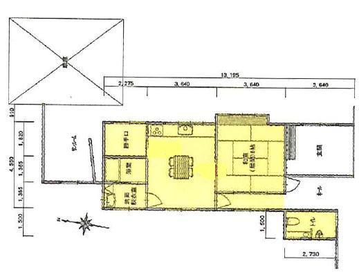リフォーム前見取り図