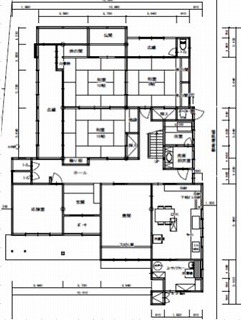 リフォーム前見取り図
