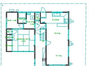 リフォーム前見取り図
