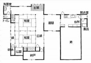 リフォーム前見取り図