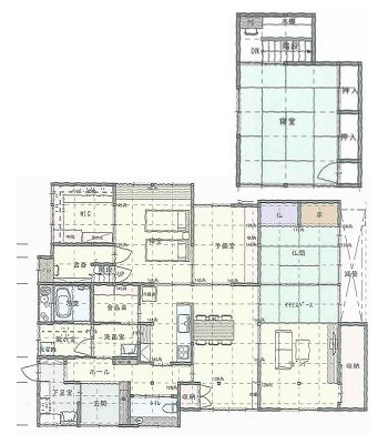 リフォーム後見取り図