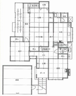 リフォーム前見取り図
