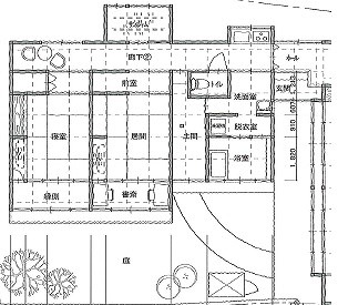 リフォーム前見取り図