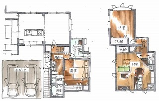 リフォーム後見取り図