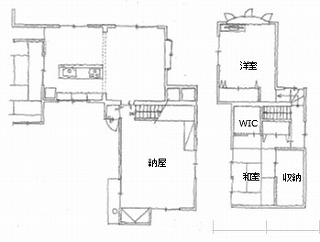 リフォーム前見取り図