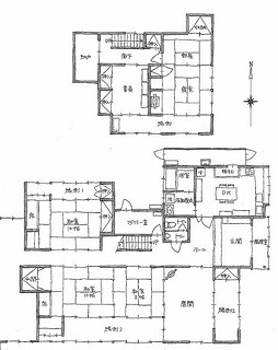 リフォーム前見取り図