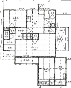 リフォーム前見取り図