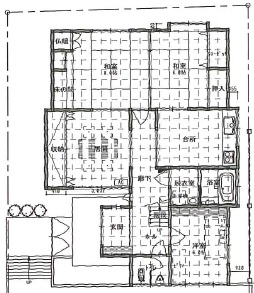 リフォーム前見取り図