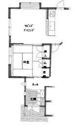 リフォーム前見取り図