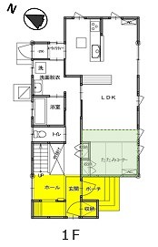 リフォーム前見取り図