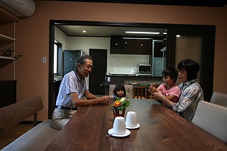 お施主様の写真