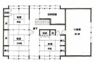 リフォーム前見取り図