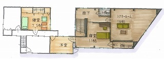 リフォーム前見取り図