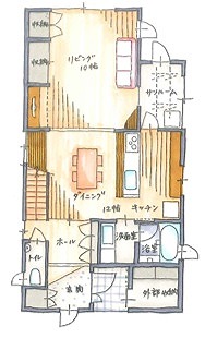 リフォーム後見取り図