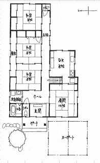 リフォーム前見取り図