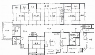 リフォーム前見取り図
