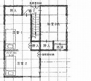 リフォーム前見取り図