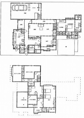 リフォーム前見取り図