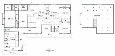 リフォーム前見取り図