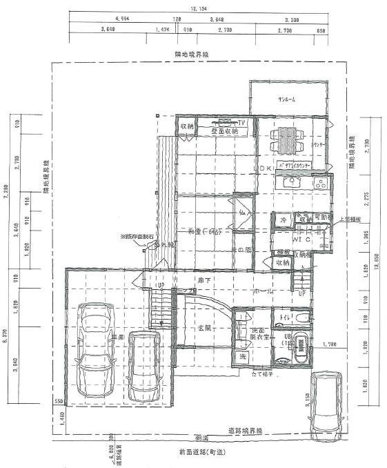 リフォーム後見取り図