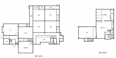 リフォーム前見取り図