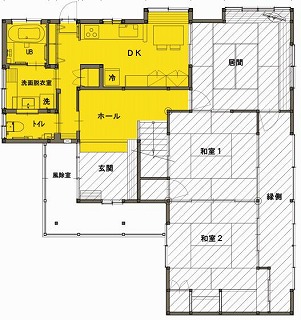 リフォーム後見取り図