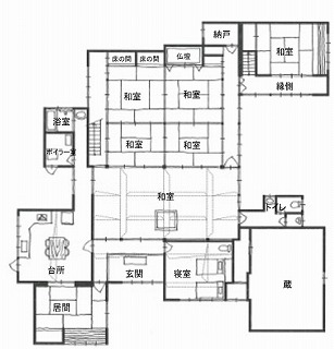 リフォーム前見取り図