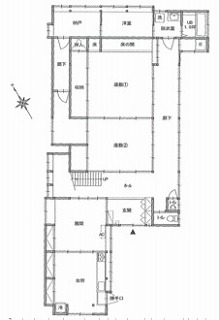 リフォーム前見取り図