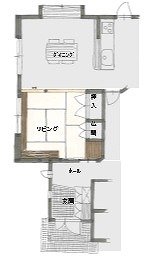 リフォーム後見取り図