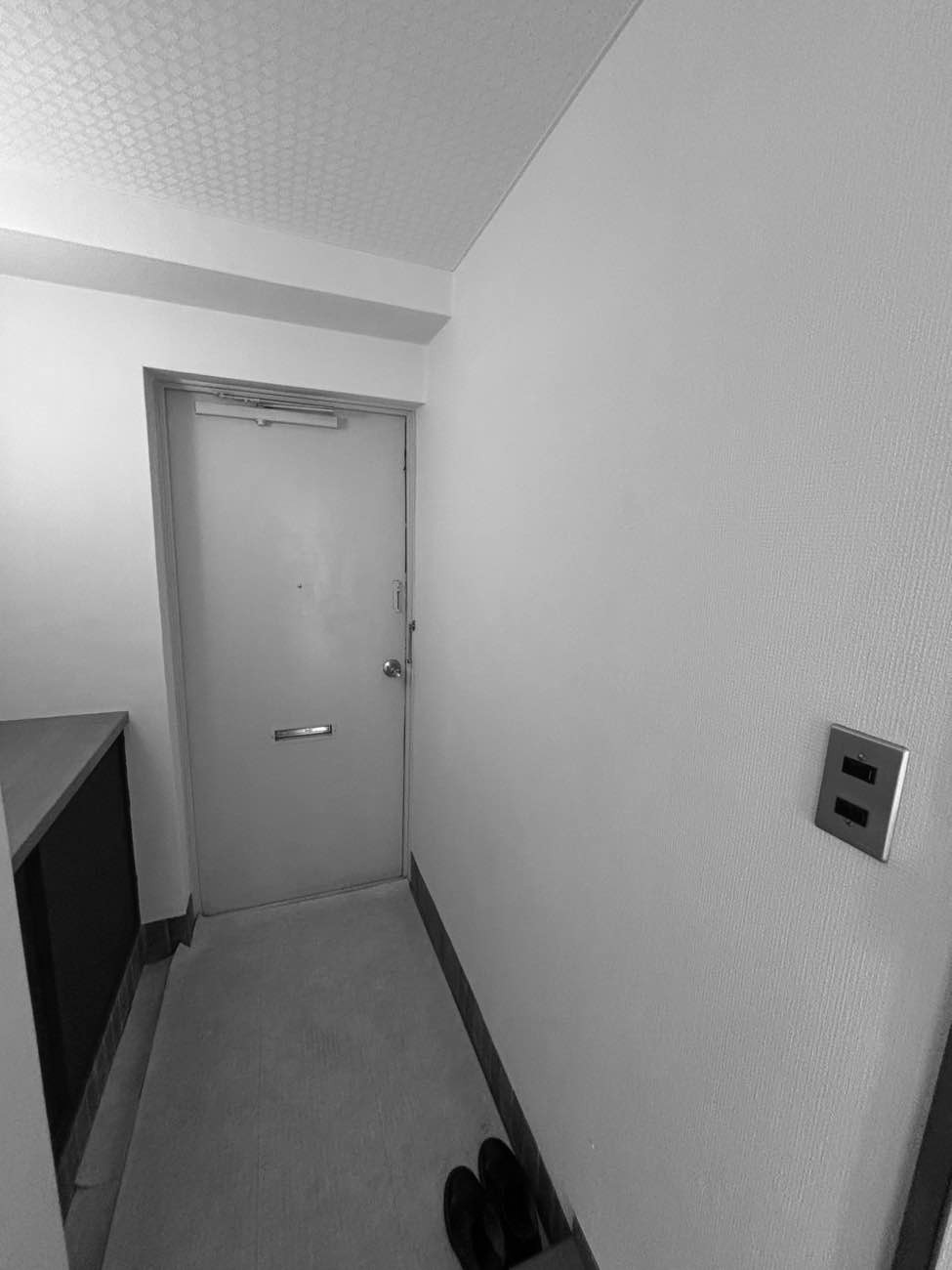 1│玄関戸が薄くて防犯が気になる